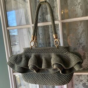 Crochet handbag